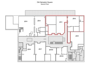 2215 Strand St, Galveston, TX for rent Site Plan- Image 1 of 5