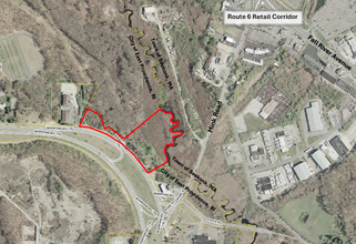 0 Wampanoag Trl, East Providence, RI - aerial  map view