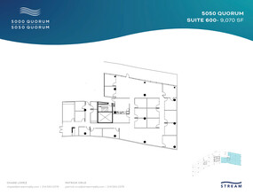 5050 Quorum Dr, Dallas, TX for rent Floor Plan- Image 1 of 2