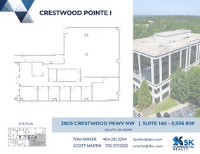 3805 Crestwood Pky NW, Duluth, GA for rent Site Plan- Image 1 of 1