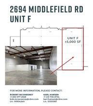 2682 Middlefield Rd, Redwood City, CA for rent Floor Plan- Image 1 of 1