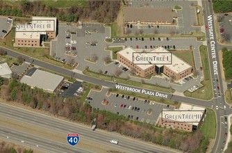 1400 Westgate Center Dr, Winston-Salem, NC - aerial  map view