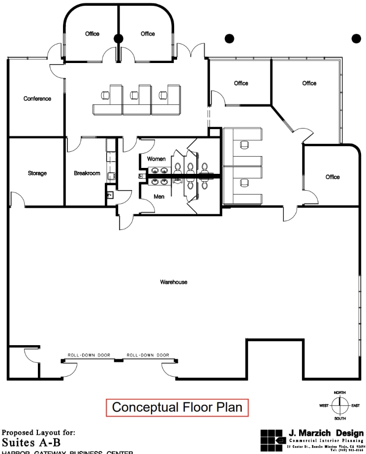 3515 Harbor Blvd, Costa Mesa, CA to rent Floor Plan- Image 1 of 2