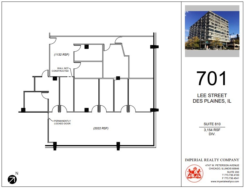 701 Lee St, Des Plaines, IL for rent Floor Plan- Image 1 of 11