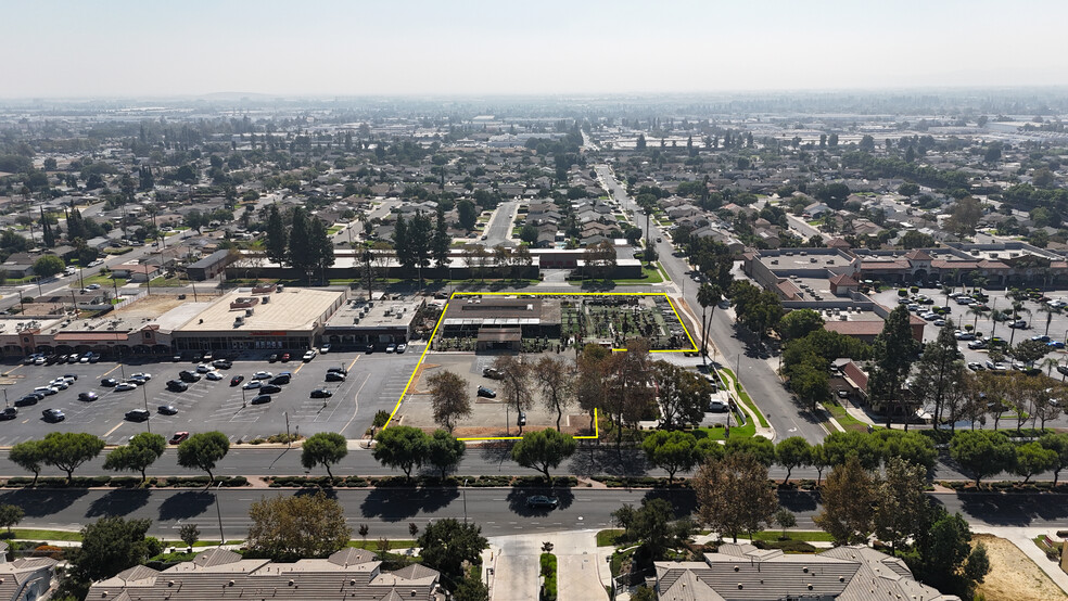 9445 Foothill Blvd, Rancho Cucamonga, CA for sale - Aerial - Image 2 of 8