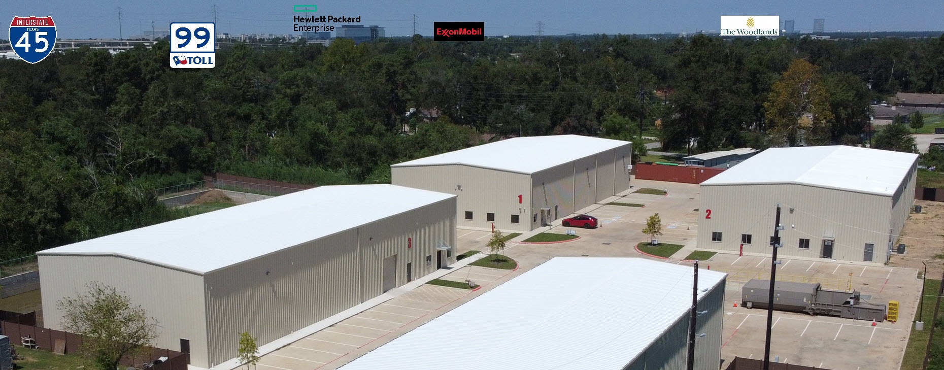 314 W Riley Fuzzel Rd, Spring, TX to rent Aerial- Image 1 of 8