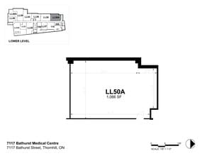 7117 Bathurst St, Vaughan, ON to rent Site Plan- Image 1 of 1