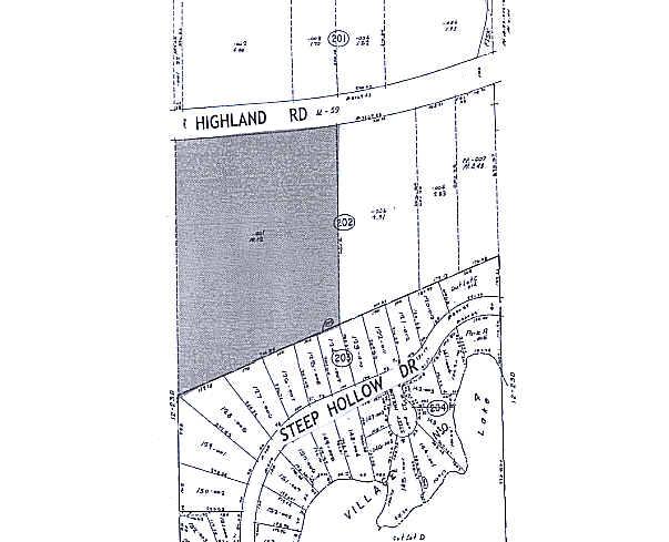 9391 Highland Rd, White Lake, MI for sale - Plat Map - Image 2 of 5