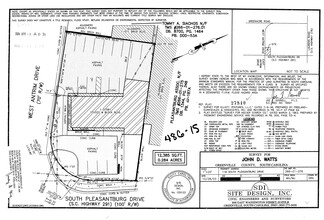 118 S Pleasantburg Dr, Greenville, SC for rent Site Plan- Image 1 of 7