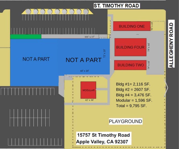 15757 St Timothy Rd, Apple Valley, CA for rent - Site Plan - Image 2 of 20