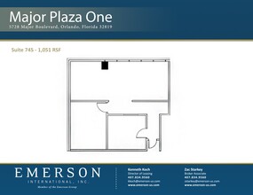 5750 Major Blvd, Orlando, FL for rent Site Plan- Image 1 of 1