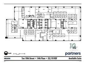 10 10th St, Atlanta, GA to rent Floor Plan- Image 1 of 1