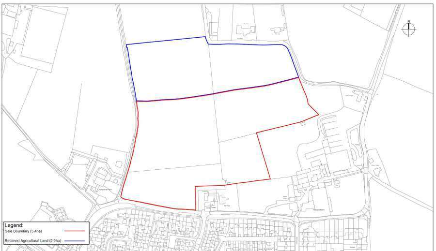 Cheddon Rd, Cheddon Fitzpaine for sale - Site Plan - Image 2 of 4