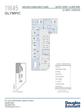 11845 W Olympic Blvd, Los Angeles, CA for rent Floor Plan- Image 1 of 1