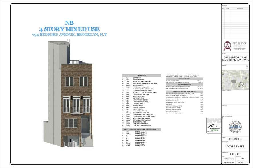 794 Bedford Ave, Brooklyn, NY for rent - Site Plan - Image 1 of 1