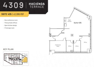 4301-4309 Hacienda Dr, Pleasanton, CA for rent Floor Plan- Image 2 of 2