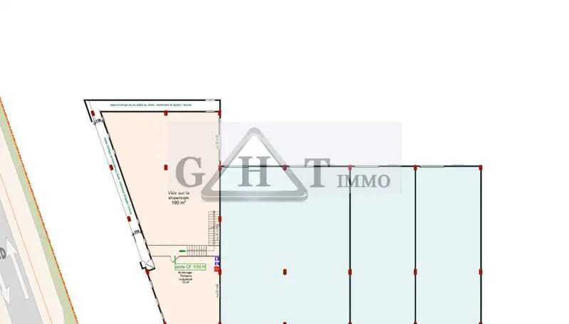 Industrial in Vaux-le-Pénil for sale Floor Plan- Image 1 of 3