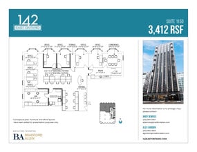 142 E Ontario St, Chicago, IL to rent Floor Plan- Image 2 of 6