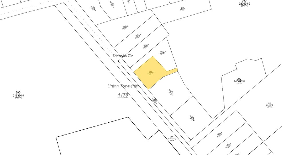 2751 Progress Way, Wilmington, OH for rent - Plat Map - Image 2 of 2