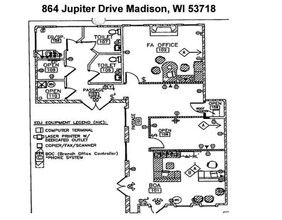 858-864 Jupiter Dr, Madison, WI for rent Floor Plan- Image 1 of 1