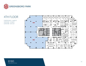 8180-8200 Greensboro Dr, McLean, VA for rent Floor Plan- Image 1 of 1