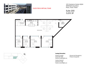 8560 Belleview Dr, Plano, TX for rent Floor Plan- Image 1 of 2