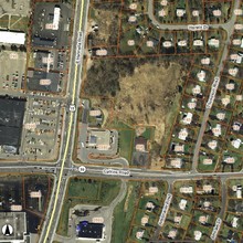 E Henrietta & Calkins Rd, Rochester, NY - aerial  map view