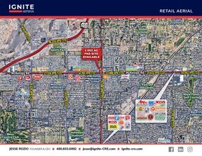 2020 N Mesa Dr, Mesa, AZ - AERIAL map view - Image1