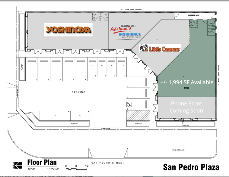 1900 S San Pedro St, Los Angeles, CA for rent - Site Plan - Image 2 of 6