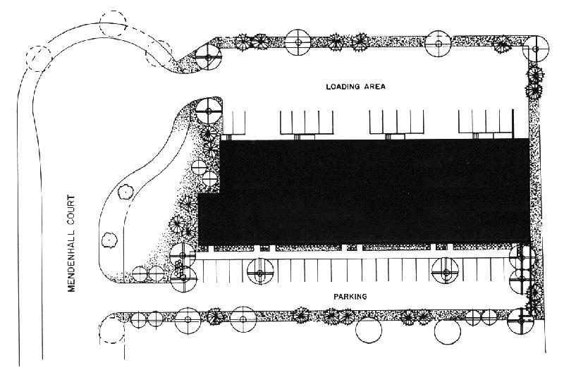 9009 Mendenhall Ct, Columbia, MD for rent - Site Plan - Image 2 of 2