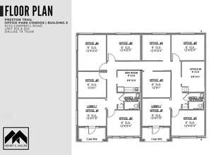 6220 Campbell Rd, Dallas, TX for rent Floor Plan- Image 1 of 1