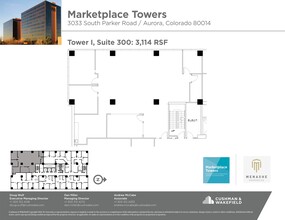 3025 S Parker Rd, Aurora, CO for rent Floor Plan- Image 1 of 1