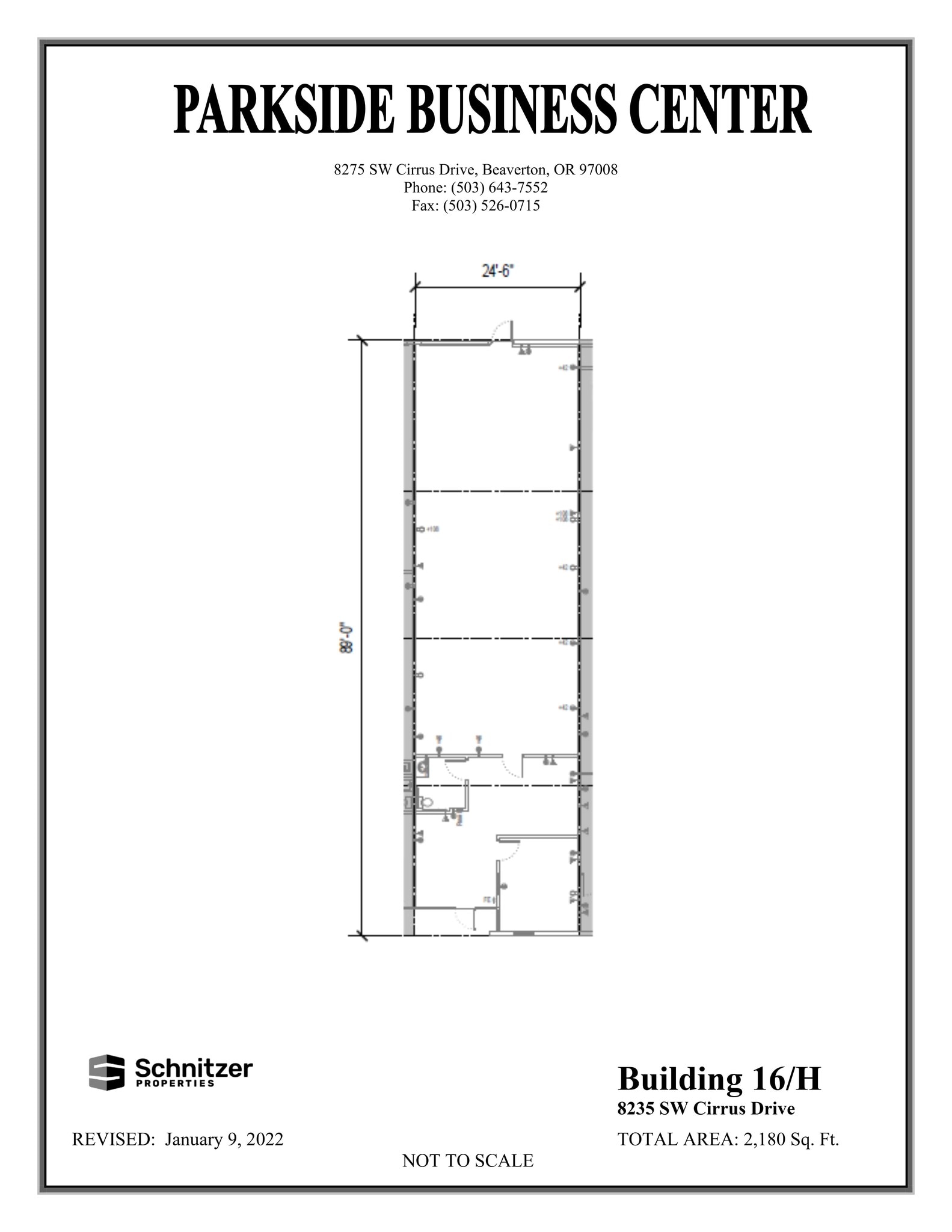 8362-8380 SW Nimbus Ave, Beaverton, OR to rent Site Plan- Image 1 of 1