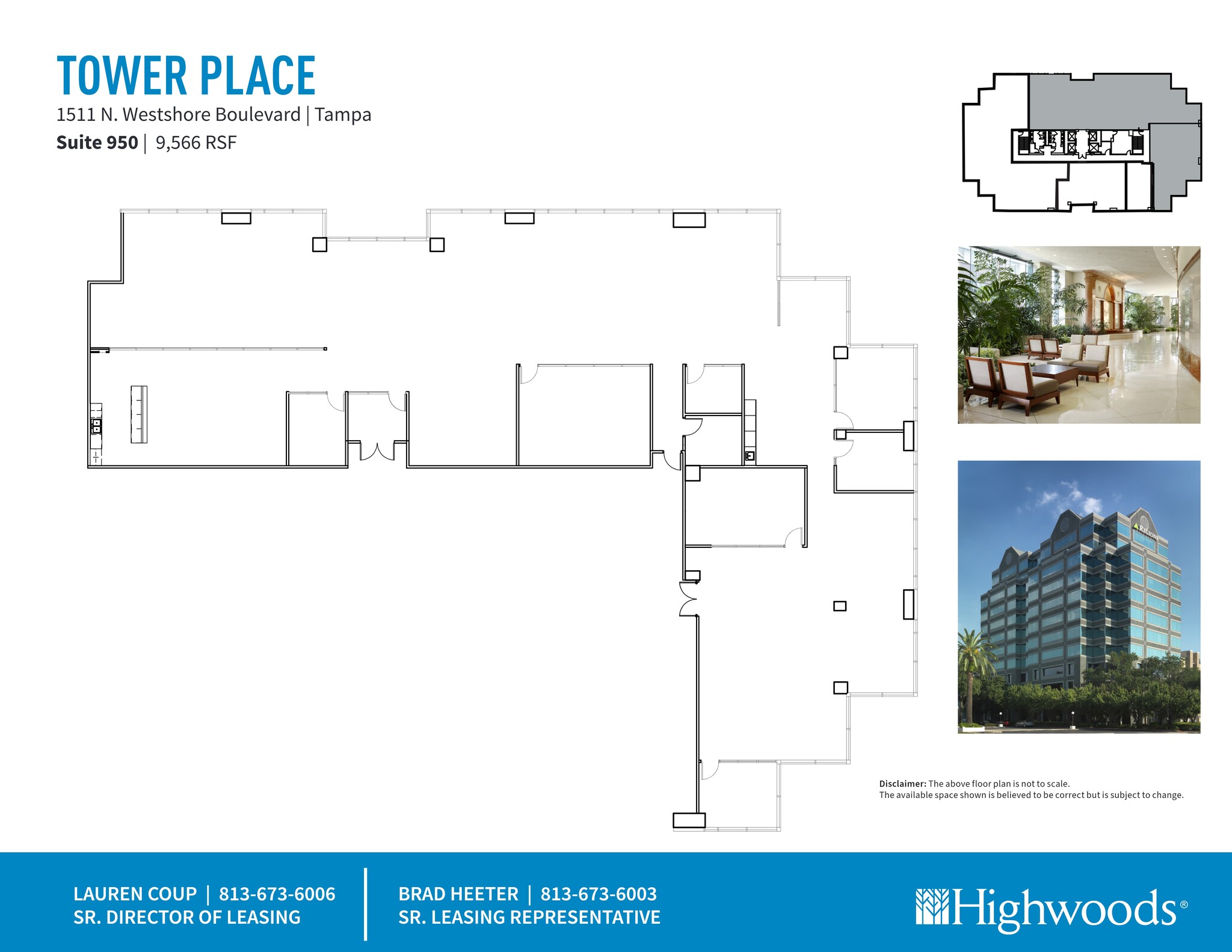 1511 N Westshore Blvd, Tampa, FL for rent Site Plan- Image 1 of 1