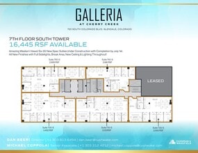 720 S Colorado Blvd, Denver, CO to rent Site Plan- Image 1 of 1