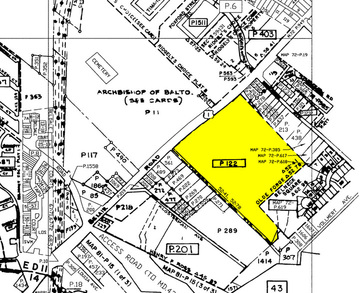 8441 Belair Rd, Nottingham, MD for rent - Plat Map - Image 2 of 77