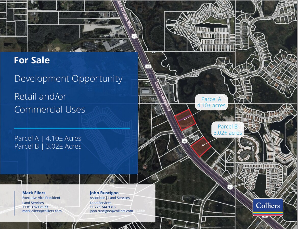 6800 Land O Lakes, Land O Lakes 34638 US Hwy 41 & Caliente Blvd. 7.