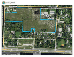 322 D Rd, Loxahatchee, FL - aerial  map view