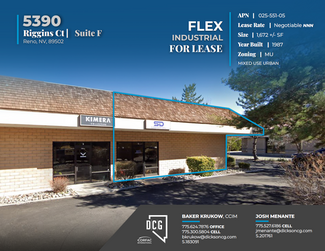 More details for 5390 Riggins Ct, Reno, NV - Light Industrial for Rent