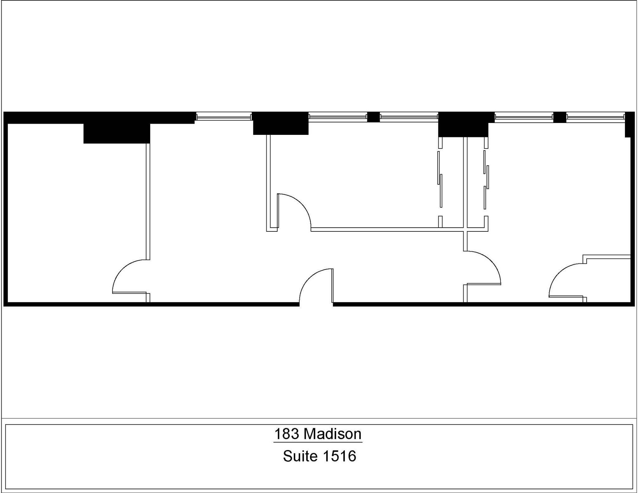 183 Madison Ave, New York, NY to rent Floor Plan- Image 1 of 3