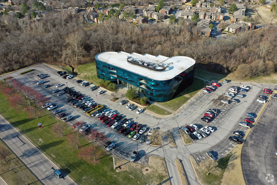 8282 S Memorial Dr, Tulsa, OK for rent - Aerial - Image 3 of 7