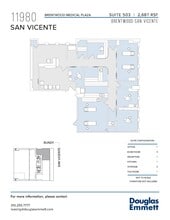 11980 San Vicente Blvd, Los Angeles, CA to rent Floor Plan- Image 1 of 1