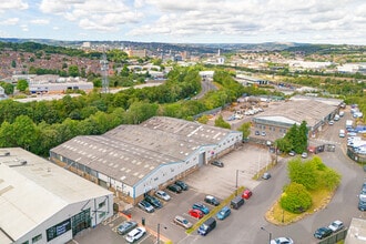 Parkway Close, Sheffield, SYK - AERIAL map view