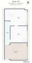 412-414 Corbet St, Tarentum, PA for rent Floor Plan- Image 1 of 6