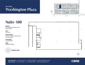 1753-1823 George Washington Way, Richland, WA for rent Floor Plan- Image 1 of 1