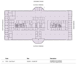 7515 Mission Dr, Seabrook, MD for rent Floor Plan- Image 2 of 2