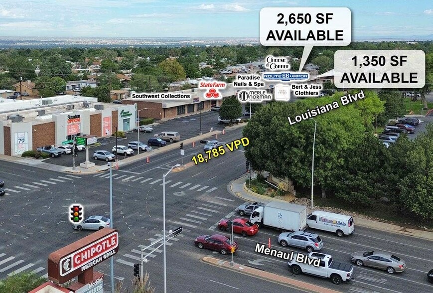 2633-2685 Louisiana Blvd NE, Albuquerque, NM to rent - Building Photo - Image 3 of 9