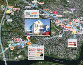 7 Forest St, Lawrence, MA - aerial  map view