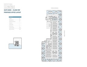 100 Park Ave, New York, NY for rent Floor Plan- Image 2 of 2