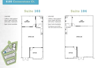 6185 Cornerstone Ct E, San Diego, CA for rent Floor Plan- Image 1 of 1